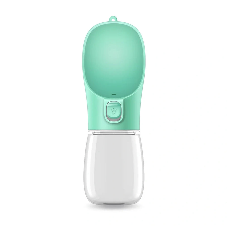 Portable Dog Water Bottle with Built-In Drinking Bowl