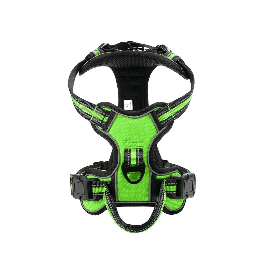 Reflective Adjustable Dog Harness with Quick-Release Buckles