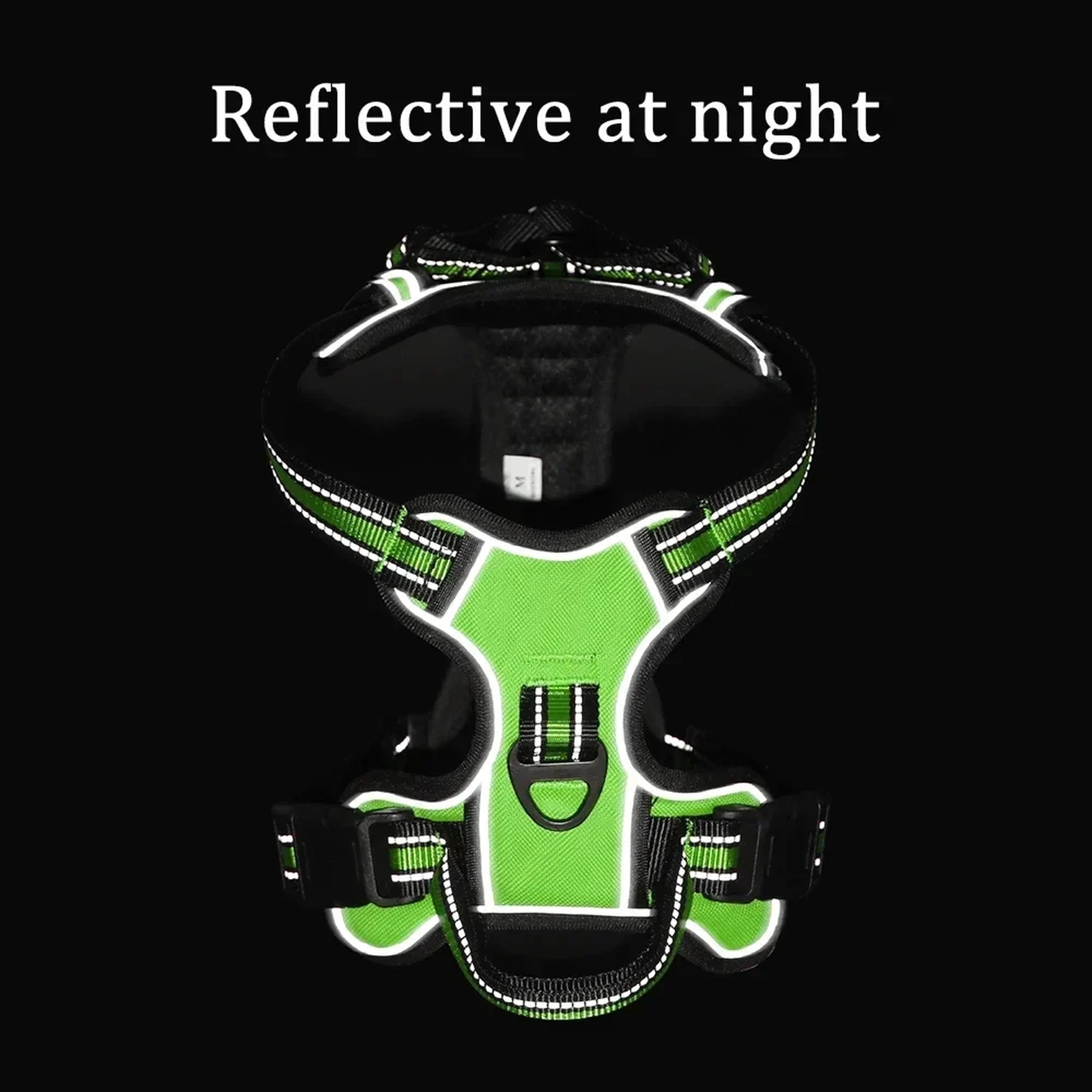 Reflective Adjustable Dog Harness with Quick-Release Buckles
