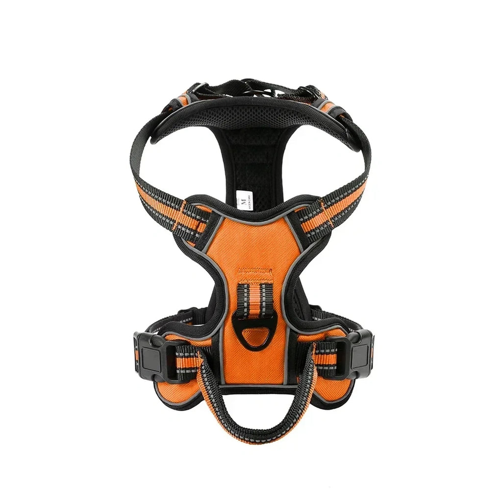 Reflective Adjustable Dog Harness with Quick-Release Buckles