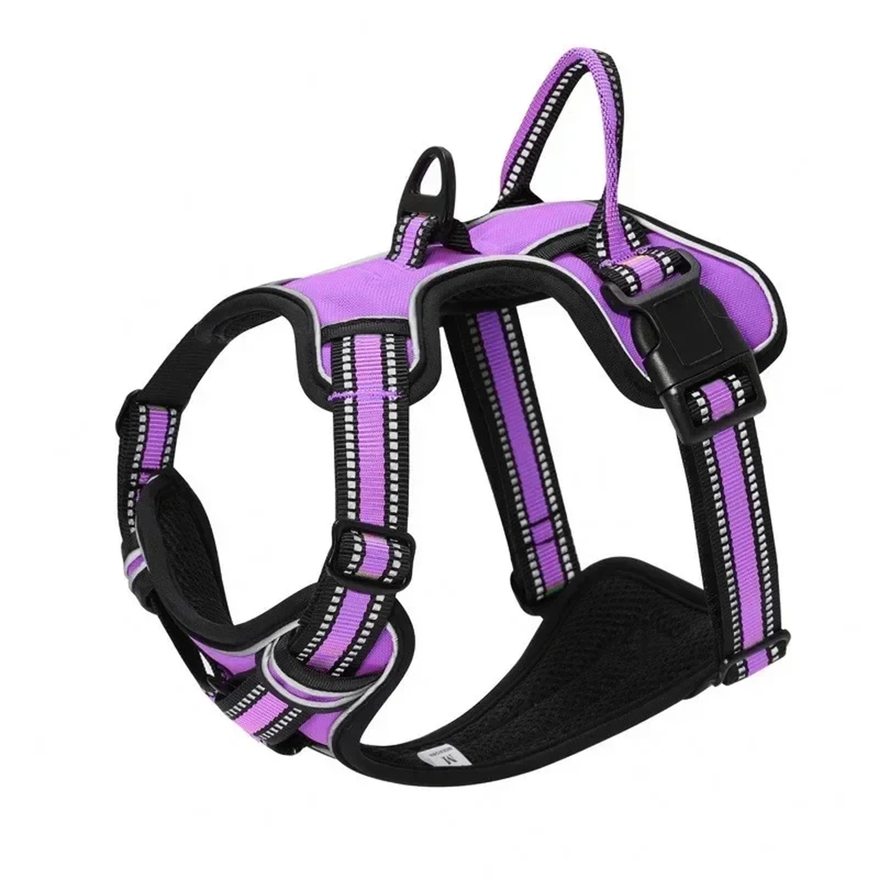 Reflective Adjustable Dog Harness with Quick-Release Buckles