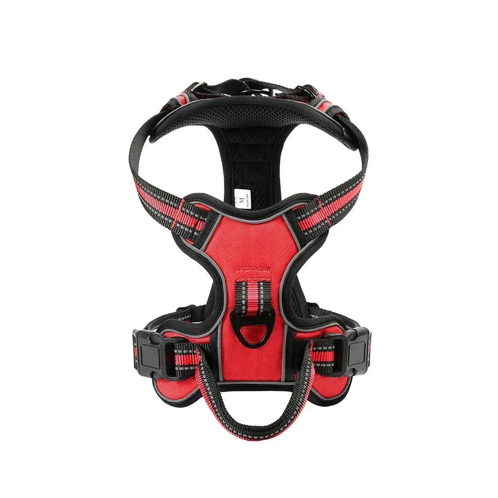 Reflective Adjustable Dog Harness with Quick-Release Buckles